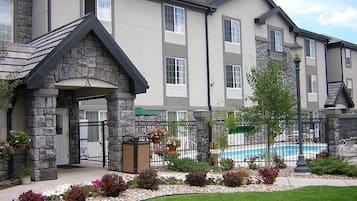 Façade de lâhĂ©bergement