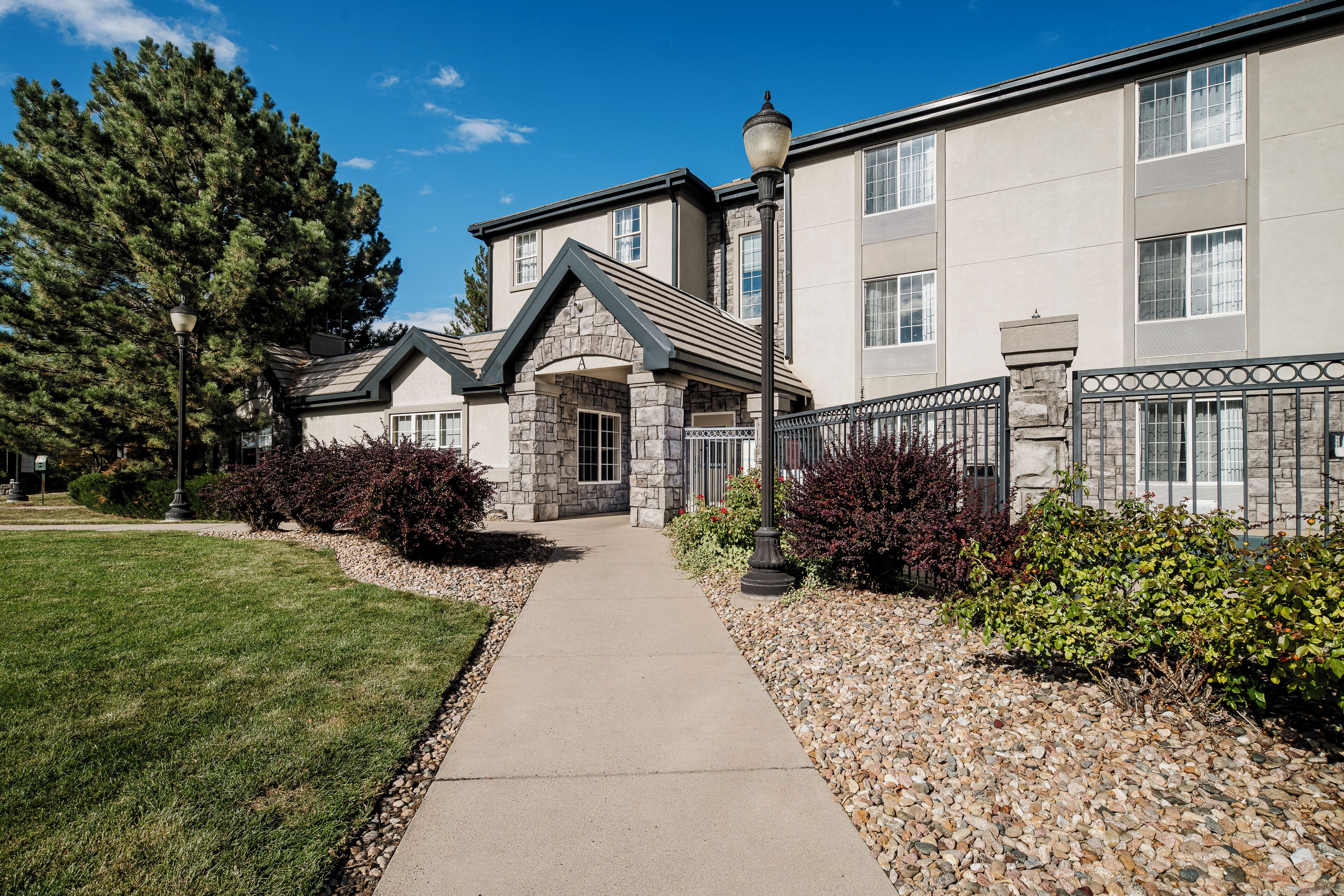 Facciata della struttura