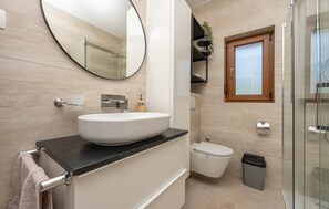 Een douche, een haardroger
