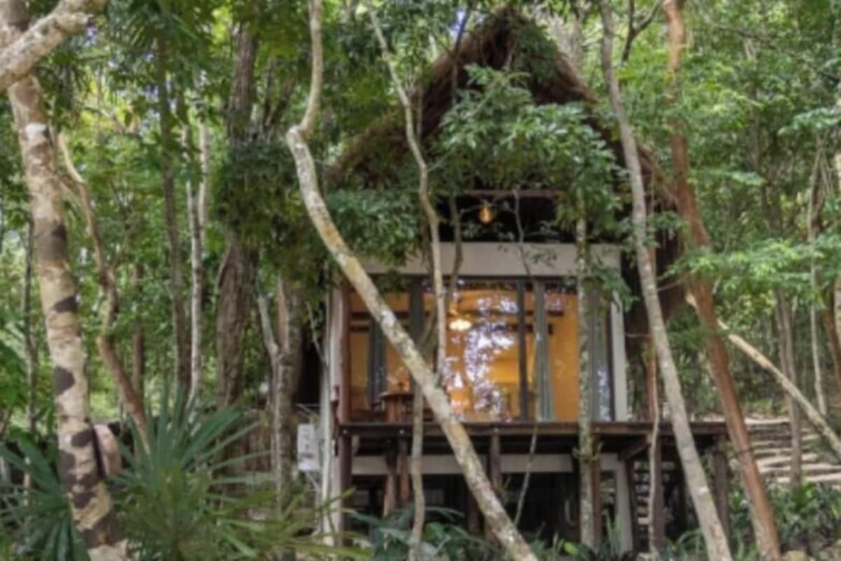 Superior-bústaður | Míníbar, ókeypis þráðlaus nettenging, rúmföt