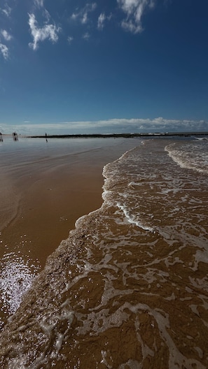 Beach nearby, white sand