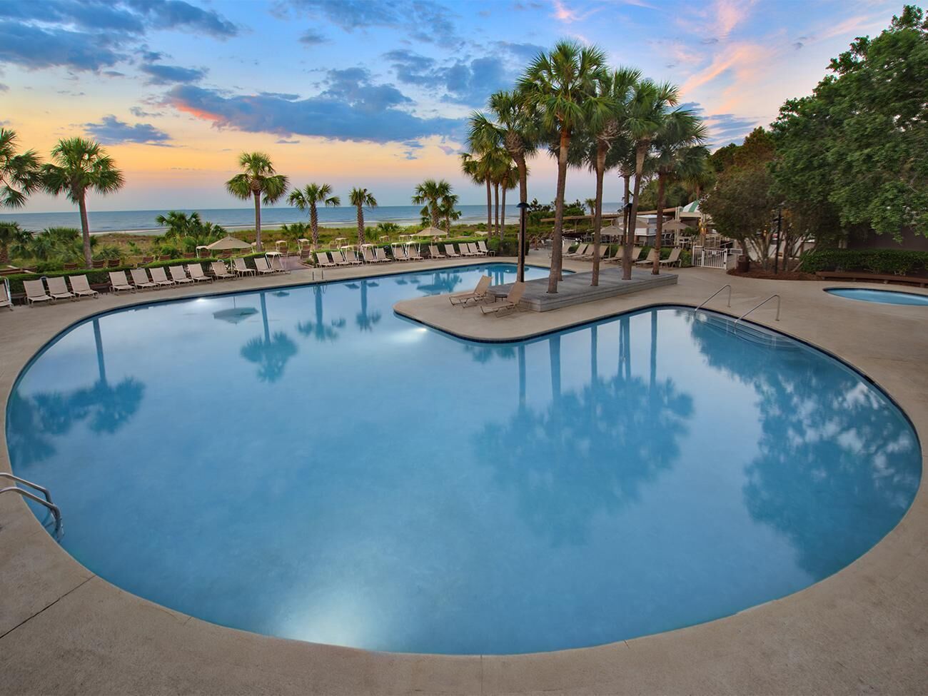 Indoor pool, outdoor pool