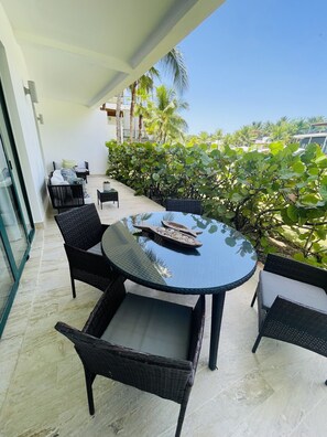 Apartment, Garden View | Terrace/patio - Sublime - Las Terrenas (Las Terrenas)