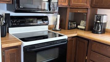 Microwave, oven, stovetop