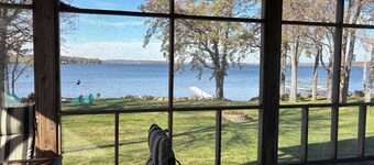 Lake Koronis All Season Home-5 bedrm, screened porch, fish/swim/bike/snowmobile