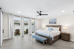 8 bedrooms, desk, iron/ironing board, travel crib