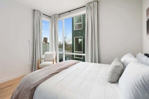 2 多间卧室、熨斗/熨衣板、免费 WiFi、床单