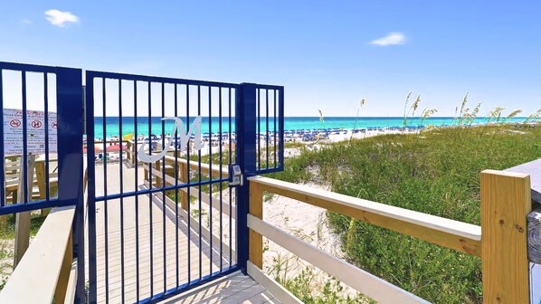 Beach nearby