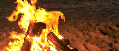 Una spiaggia nelle vicinanze
