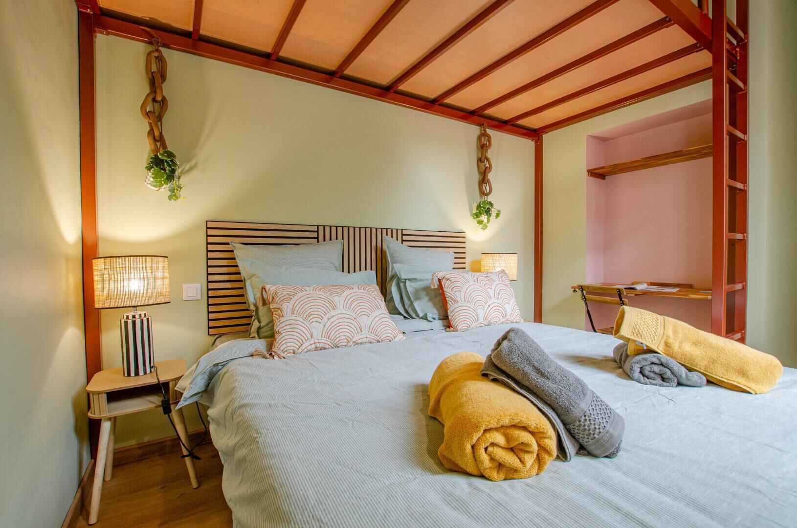 2 chambres, lit parapluie, Wi-Fi gratuit