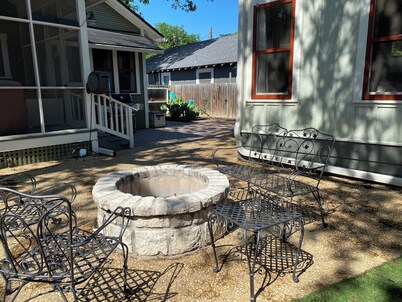 La Casita on Simon.  A quaint cottage behind our home in historic Southtown SATX