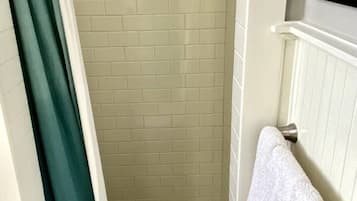Shower, hair dryer