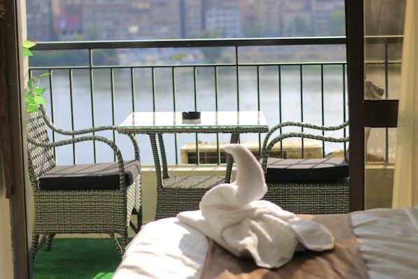 Premium bedding, down duvets, minibar, in-room safe