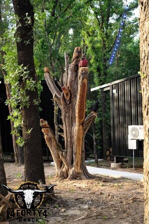 Overnattingsstedets uteområder