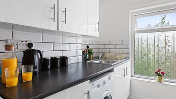 Microwave, oven, dishwasher