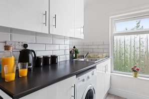 Microwave, oven, dishwasher