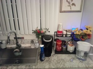 Microwave, oven, stovetop, paper towels