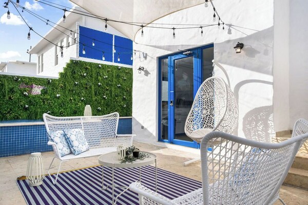 Ocean Park 1bd-1ba-pool Walktobeach -Vii - Puerto Rico