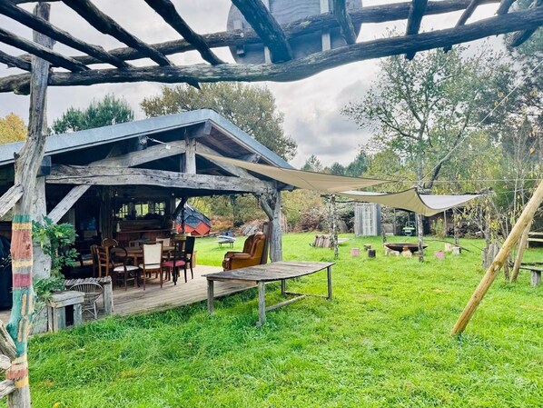 Restauration en plein air