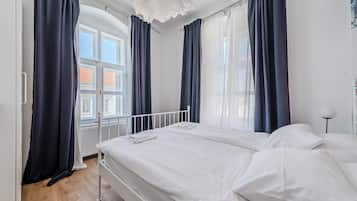 2 soveværelser, gratis Wi-Fi, sengetøj