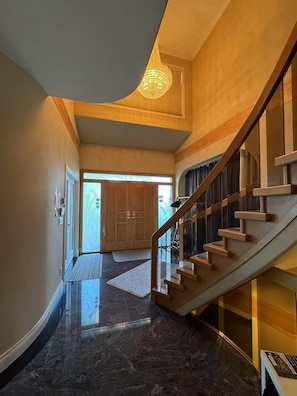 Interior entrance