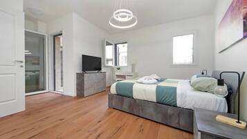 1 chambre, fer et planche Ă repasser, Wi-Fi, draps fournis