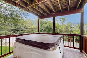 Bain à remous extérieur