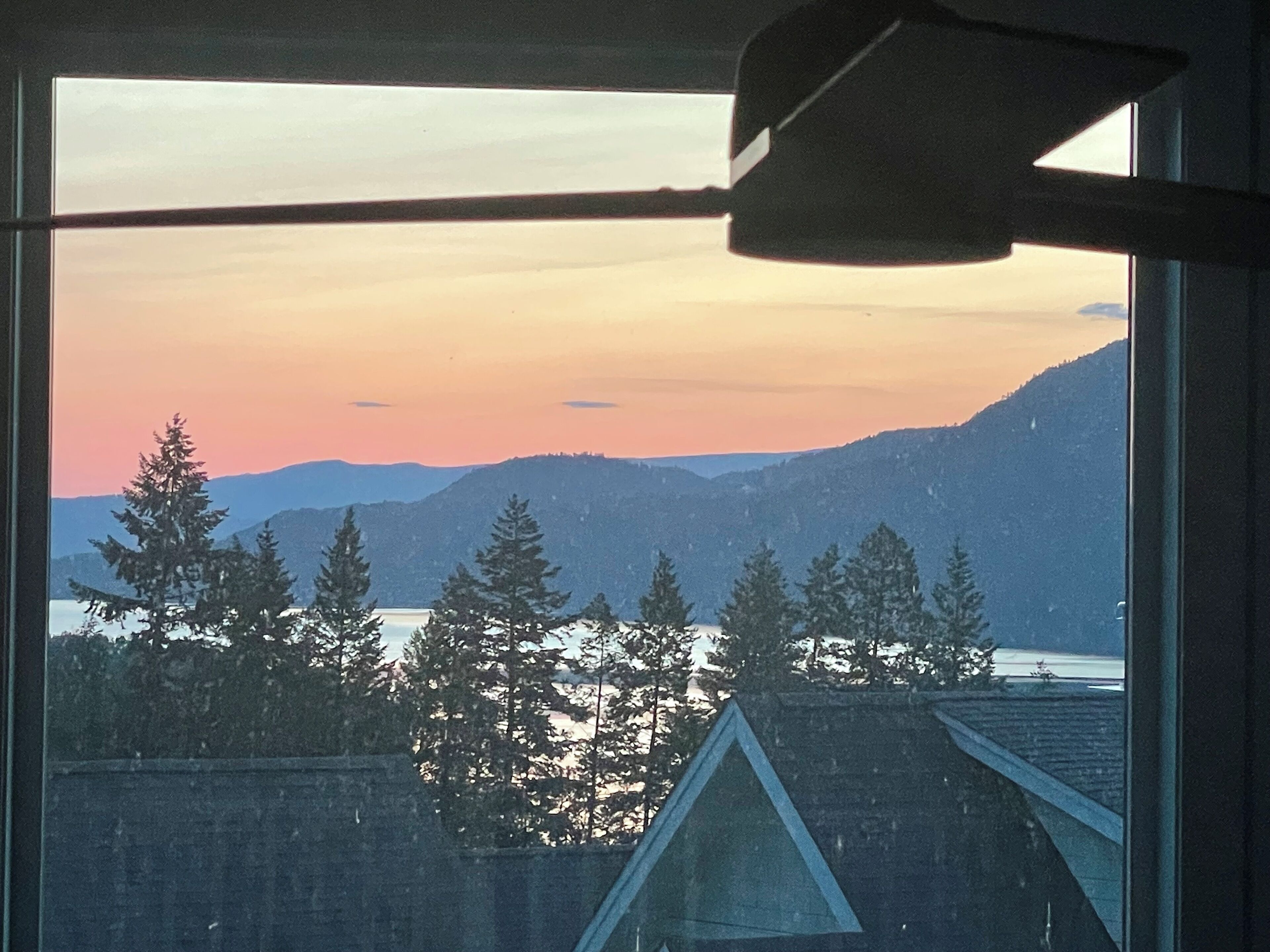 Vue depuis l’hébergement