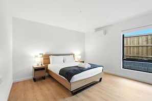3 bedrooms, iron/ironing board, travel cot, WiFi