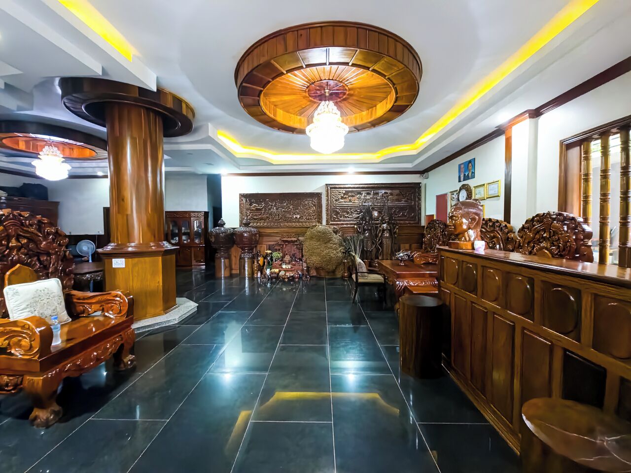 Fachada de la propiedad