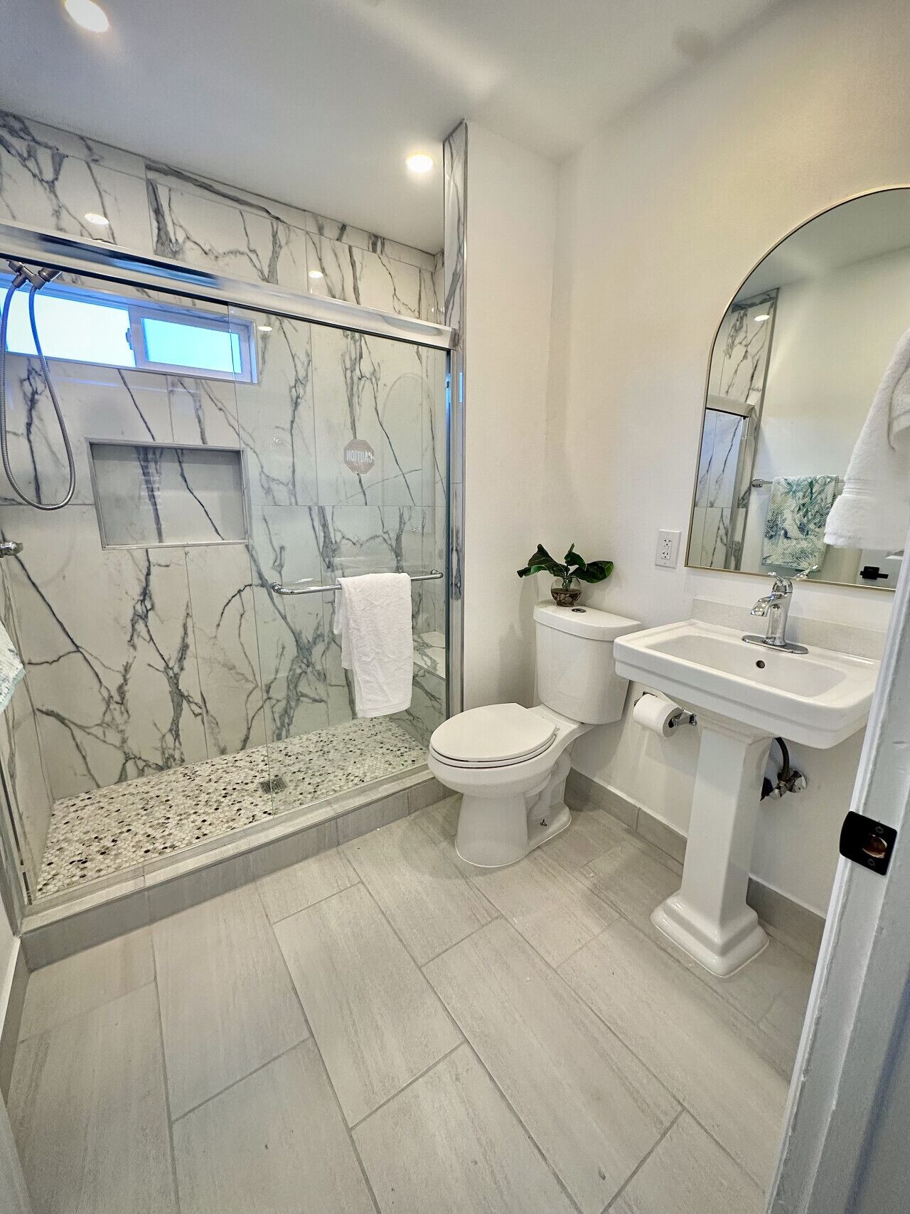 Haartrockner, Handtücher