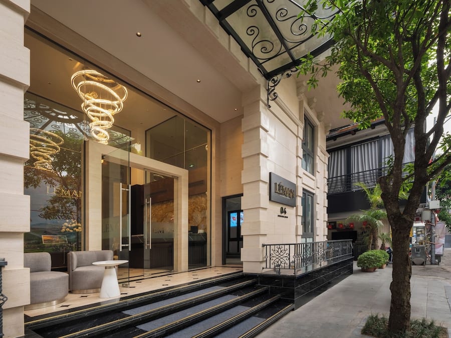 Fachada da propriedade