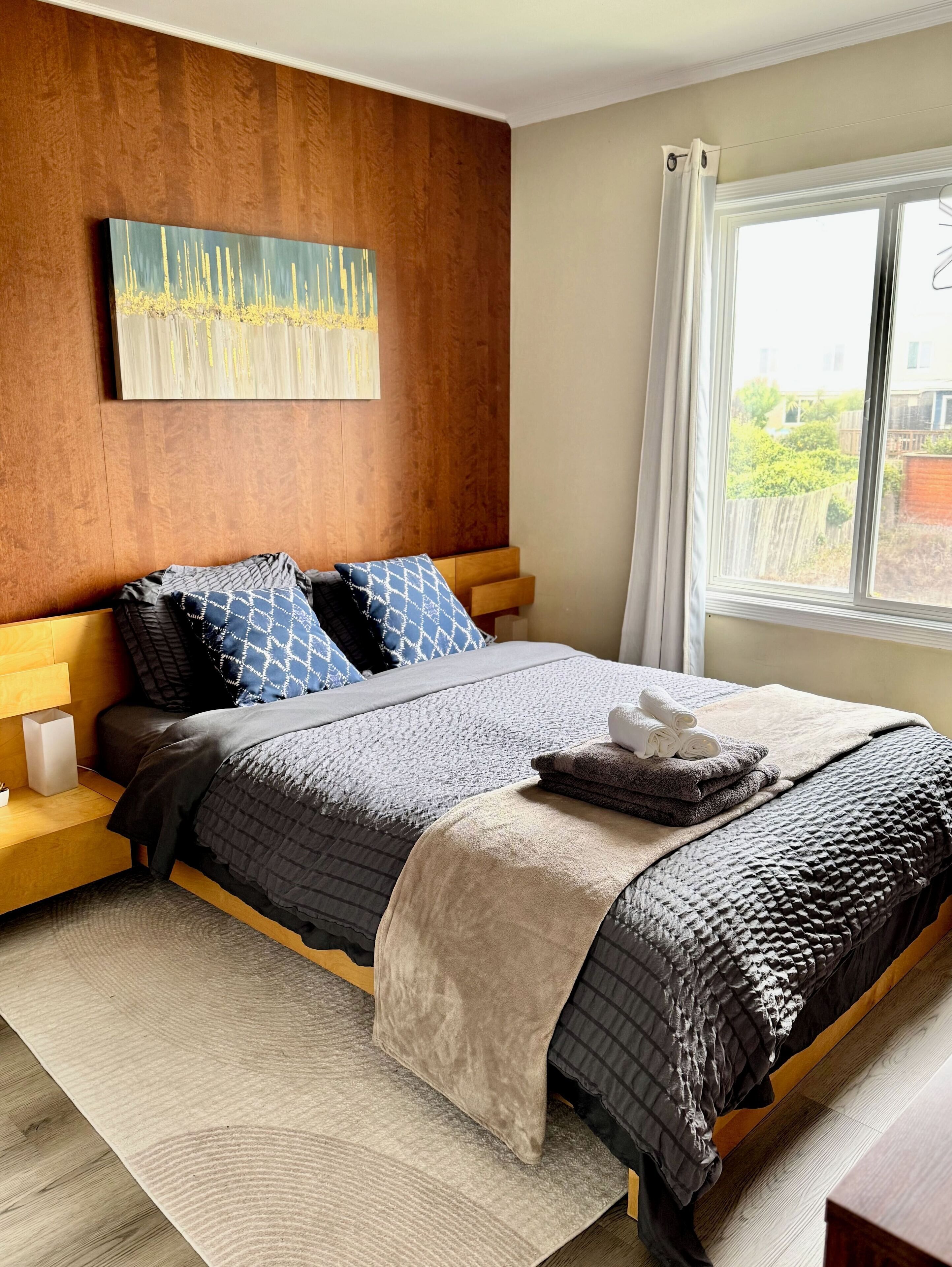 2 間睡房、熨斗/熨衫板、Wi-Fi、床單