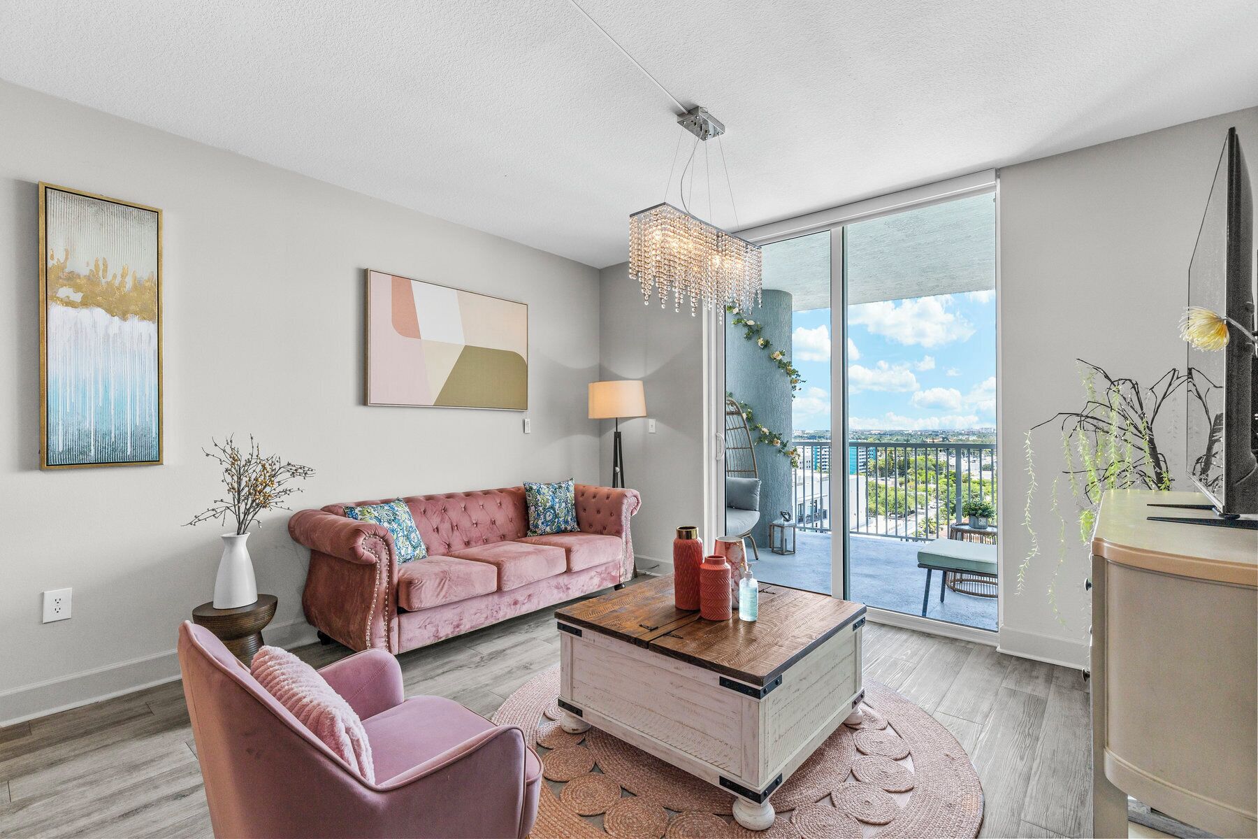 Área de sala de estar