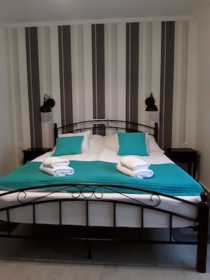 4 habitaciones y ropa de cama 