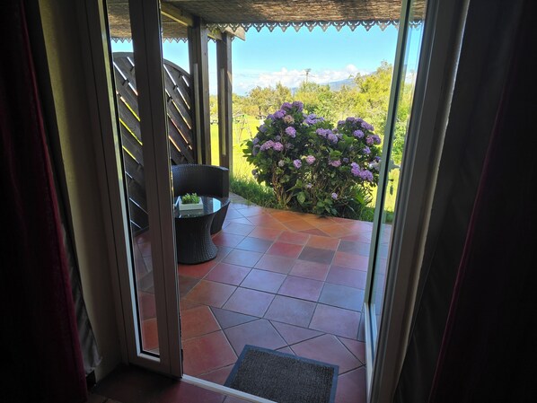 Terrace/patio - La ferme du Pêcher Gourmand (La Plaine des Cafres)