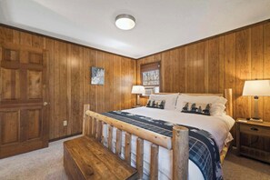 4 bedrooms, iron/ironing board, travel cot, WiFi