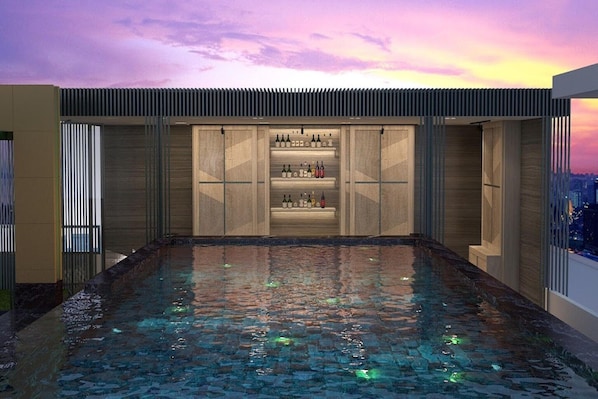 Piscina casa de vacaciones