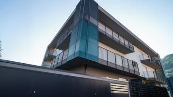 Fassade der Unterkunft