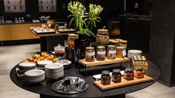 Daily buffet breakfast (EUR 15 per person)