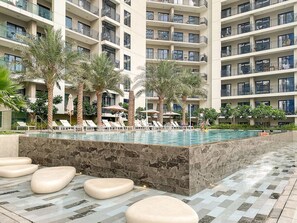 Pool - FIRST CLASS | 1BR | Modern Serenity (Dubai)