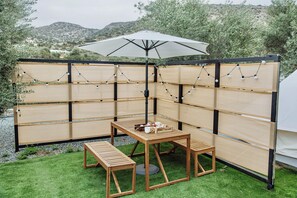 Restauration en plein air