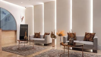 Sala de estar en el lobby