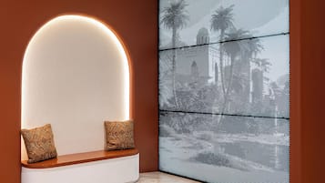 Sala de estar en el lobby