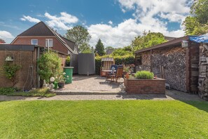 Terrace/patio - Vacation apartment "Süden" in Hattstedt for up to 2 people (Hattstedt)
