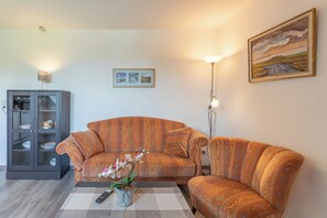 TV, table tennis, books, stereo