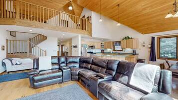 TV connectée, cheminée