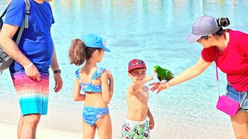 Spiaggia privata, sabbia bianca