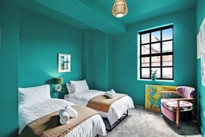 2 soverom, strykejern/-brett, wi-fi (inkludert) og sengetøy