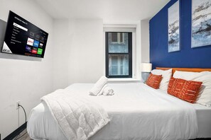 1 dormitori, planxa i posts de planxar, wifi i roba de llit 